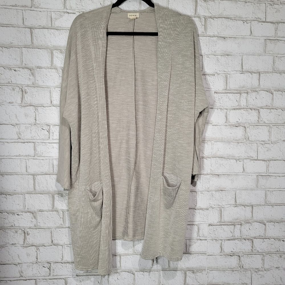 DONNI soft rib super comfy‎ loose cardigan sweater
